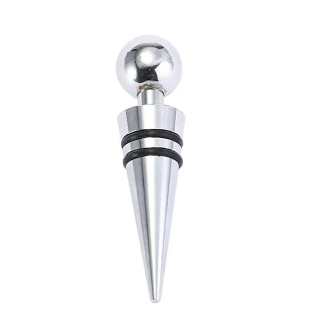 Zinc Alloy Wine Stopper Crystal Wine Champagne Bottle Stopper Vacuum Sealed Wedding Heart Gift Wine Pourer Stopper Dropshipping