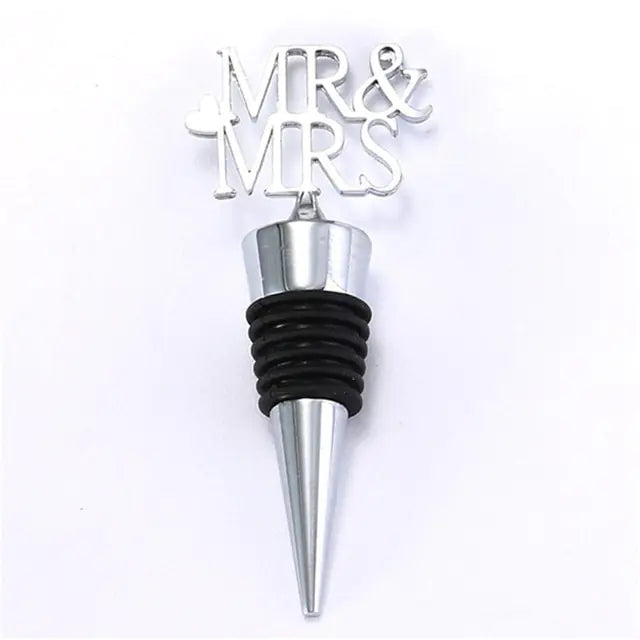 Zinc Alloy Wine Stopper Crystal Wine Champagne Bottle Stopper Vacuum Sealed Wedding Heart Gift Wine Pourer Stopper Dropshipping