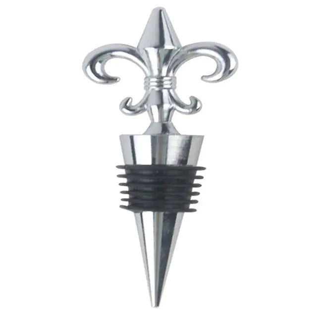 Zinc Alloy Wine Stopper Crystal Wine Champagne Bottle Stopper Vacuum Sealed Wedding Heart Gift Wine Pourer Stopper Dropshipping
