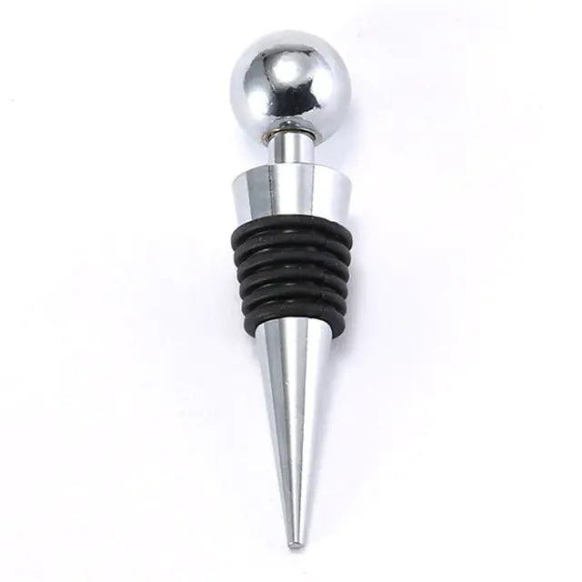 Zinc Alloy Wine Stopper Crystal Wine Champagne Bottle Stopper Vacuum Sealed Wedding Heart Gift Wine Pourer Stopper Dropshipping