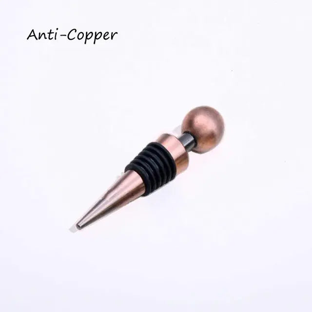 Zinc Alloy Wine Stopper Crystal Wine Champagne Bottle Stopper Vacuum Sealed Wedding Heart Gift Wine Pourer Stopper Dropshipping