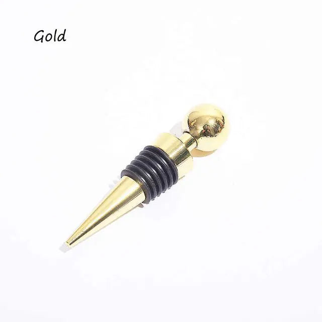 Zinc Alloy Wine Stopper Crystal Wine Champagne Bottle Stopper Vacuum Sealed Wedding Heart Gift Wine Pourer Stopper Dropshipping