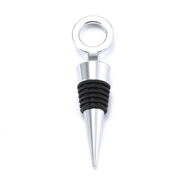 Zinc Alloy Wine Stopper Crystal Wine Champagne Bottle Stopper Vacuum Sealed Wedding Heart Gift Wine Pourer Stopper Dropshipping