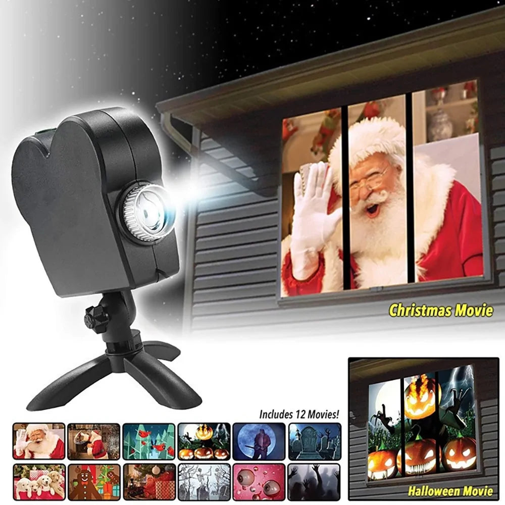 Halloween & Christmas Laser Projector