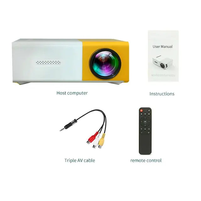 Halloween Mini Portable Projector