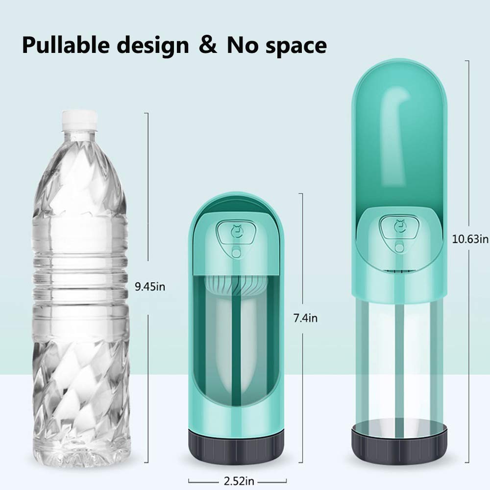 One Click Dog Water Bottle - Portable!